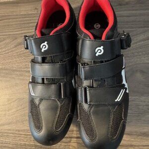 Peloton cycling shoes w/cleats, size 40 (Women's 9/Men's 7)